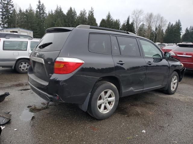 TOYOTA HIGHLANDER 2009 black  gas JTEES41A892120821 photo #4