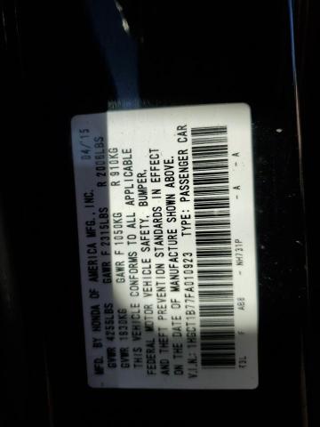 2015 HONDA ACCORD EX - 1HGCT1B77FA010923