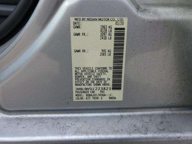 2020 NISSAN ALTIMA S - 1N4BL4BV5LC223823