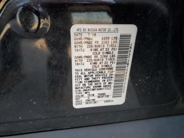 2016 NISSAN ROUGUE JN8AT2MT3GW017222