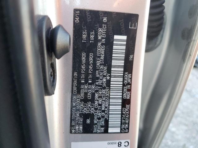 2016 TOYOTA 4RUNNER SR - JTEZU5JR8G5130297