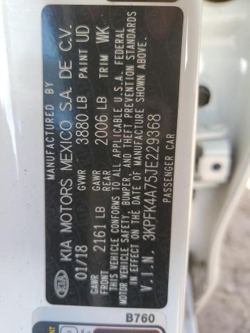 2018 KIA FORTE LX - 3KPFK4A75JE229368