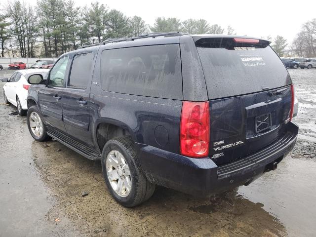 GMC YUKON XL K 2007 blue  flexible fuel 1GKFK16327J220860 photo #3