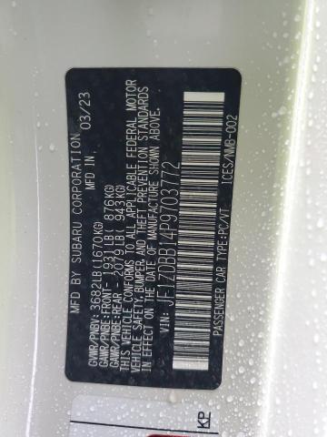 2023 SUBARU BRZ PREMIU JF1ZDBB14P9703772