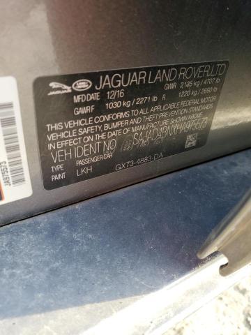 2017 JAGUAR XE PREMIUM SAJAD4BNXHA975573