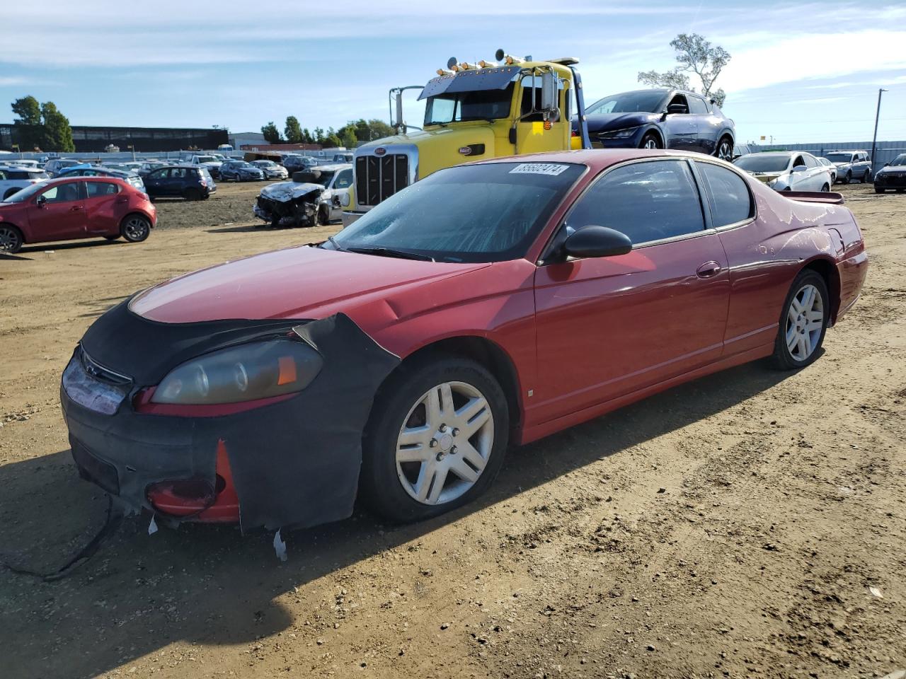 Lot #3044731200 2007 CHEVROLET MONTE CARL