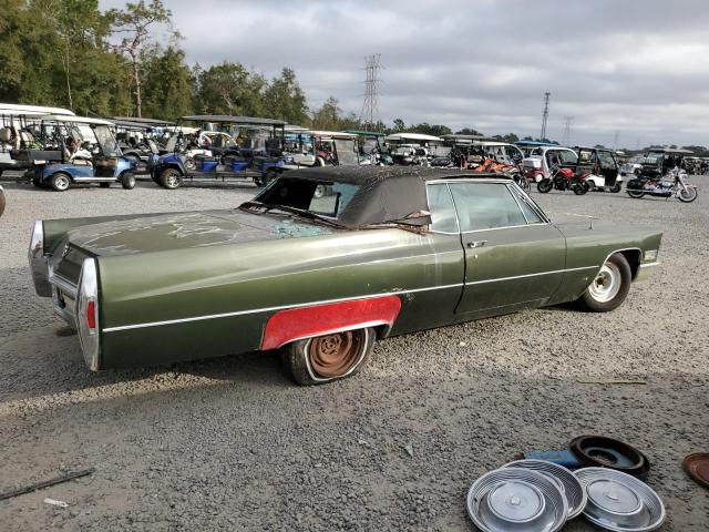 CADILLAC EL DORADO 1968 green   J8277779 photo #4