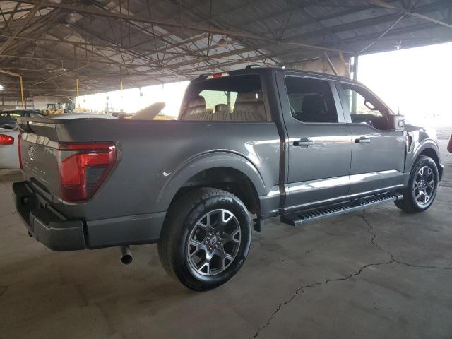 FORD F150 STX 2024 gray  gas 1FTEW2KP6RKD54164 photo #4