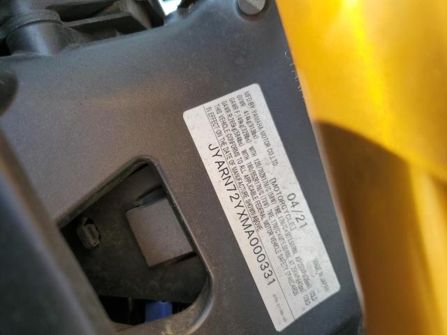 2021 YAMAHA MT09 DC JYARN72YXMA000331