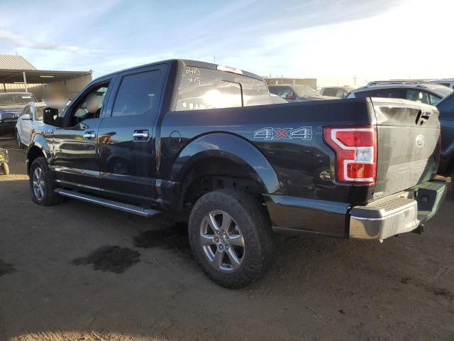 FORD F150 SUPER 2019 black  gas 1FTEW1E46KKE93759 photo #3