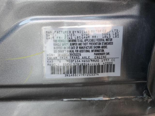 VIN 3N1AB8CV7RY253374 2024 NISSAN SENTRA no.12