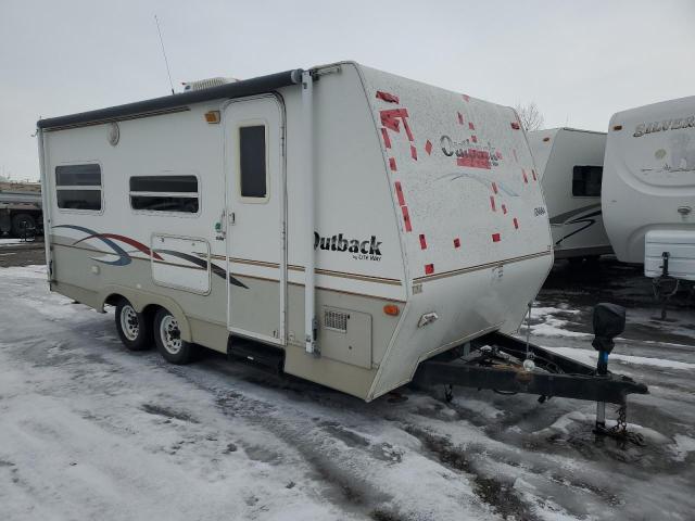 KEYSTONE OUTBACK 2004 white   4YDT21RS04G905365 photo #1