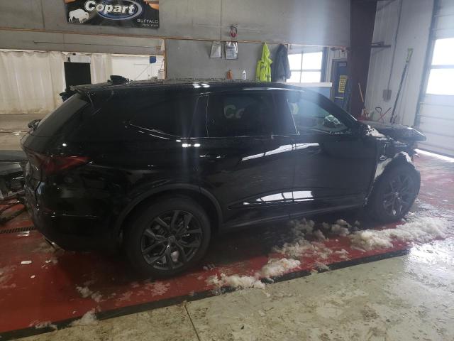 ACURA MDX A-SPEC 2024 black  gas 5J8YE1H07RL021830 photo #4