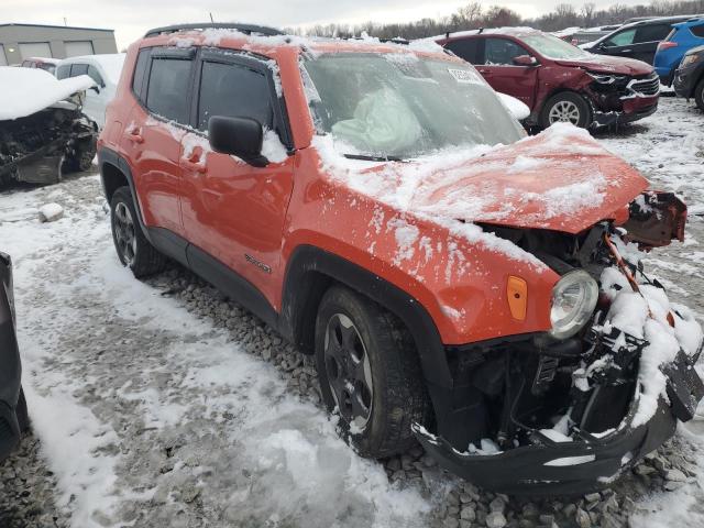 Vin: zaccjaabxhpf30949, lot: 82534014, jeep renegade sport 20174