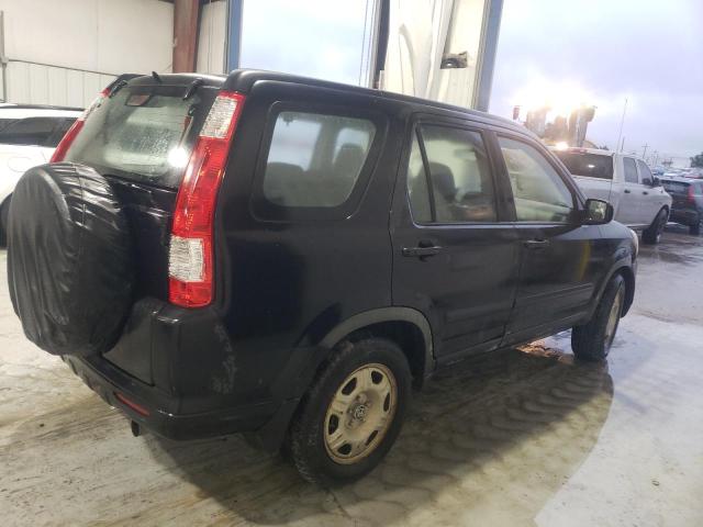 HONDA CR-V LX 2005 black 4dr spor gas JHLRD68595C007343 photo #4