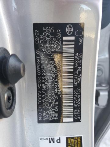 2022 TOYOTA COROLLA SE JTND4MBE6N3165851