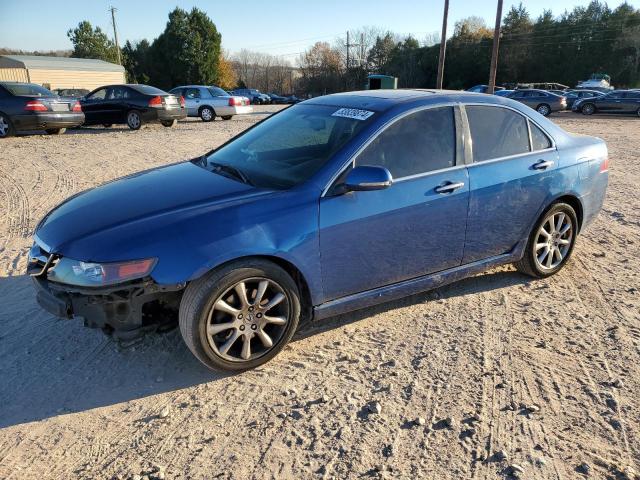 ACURA TSX 2004 blue  gas JH4CL96874C042982 photo #1