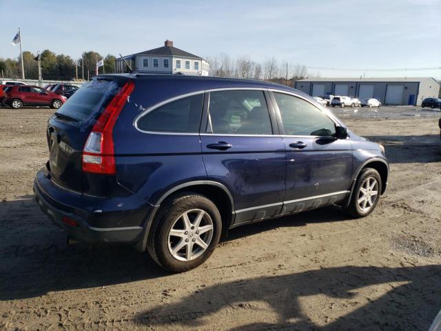 HONDA CR-V LX 2007 blue 4dr spor gas JHLRE483X7C109320 photo #4