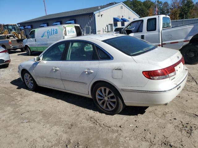 HYUNDAI AZERA SE 2008 white  gas KMHFC46F68A290976 photo #3