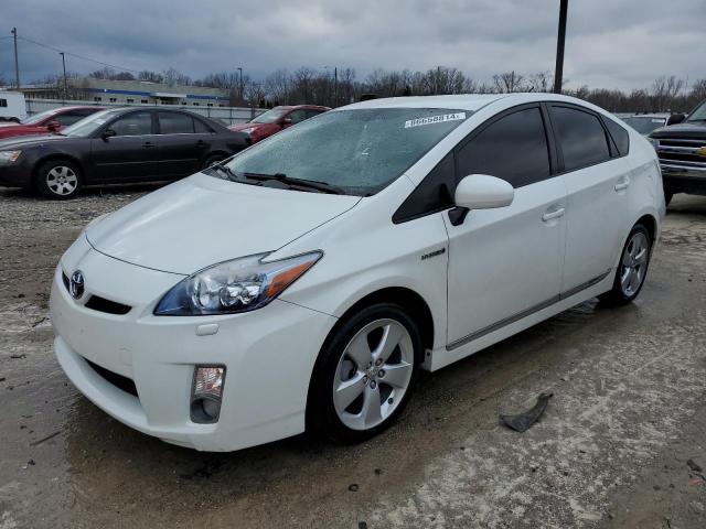 TOYOTA PRIUS 2011 white  hybrid engine JTDKN3DU4B1378182 photo #1