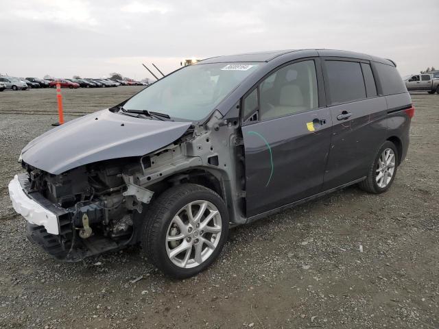 MAZDA 5 2012 gray  gas JM1CW2CL1C0124909 photo #1