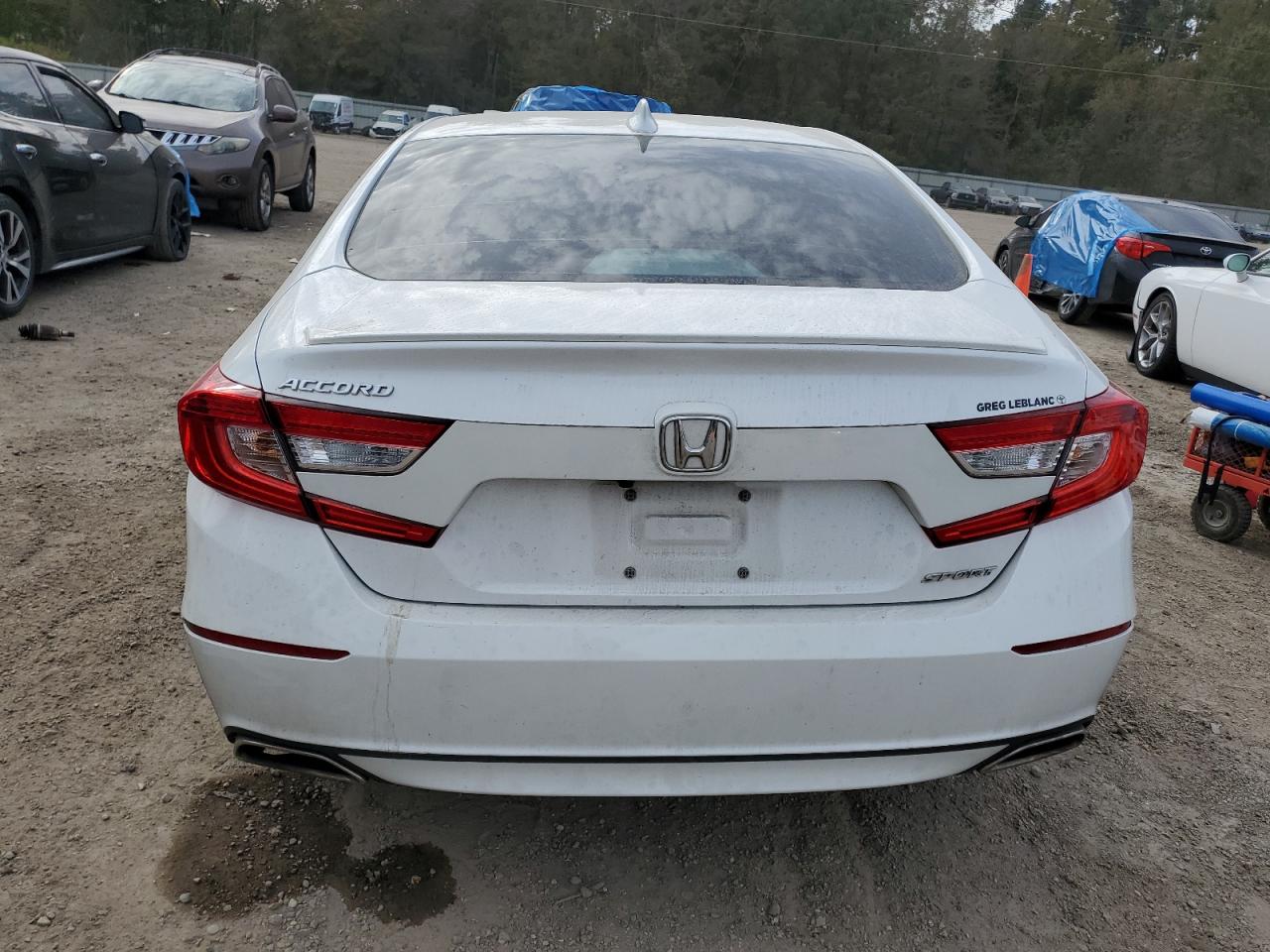 Lot #3034303083 2020 HONDA ACCORD SPO