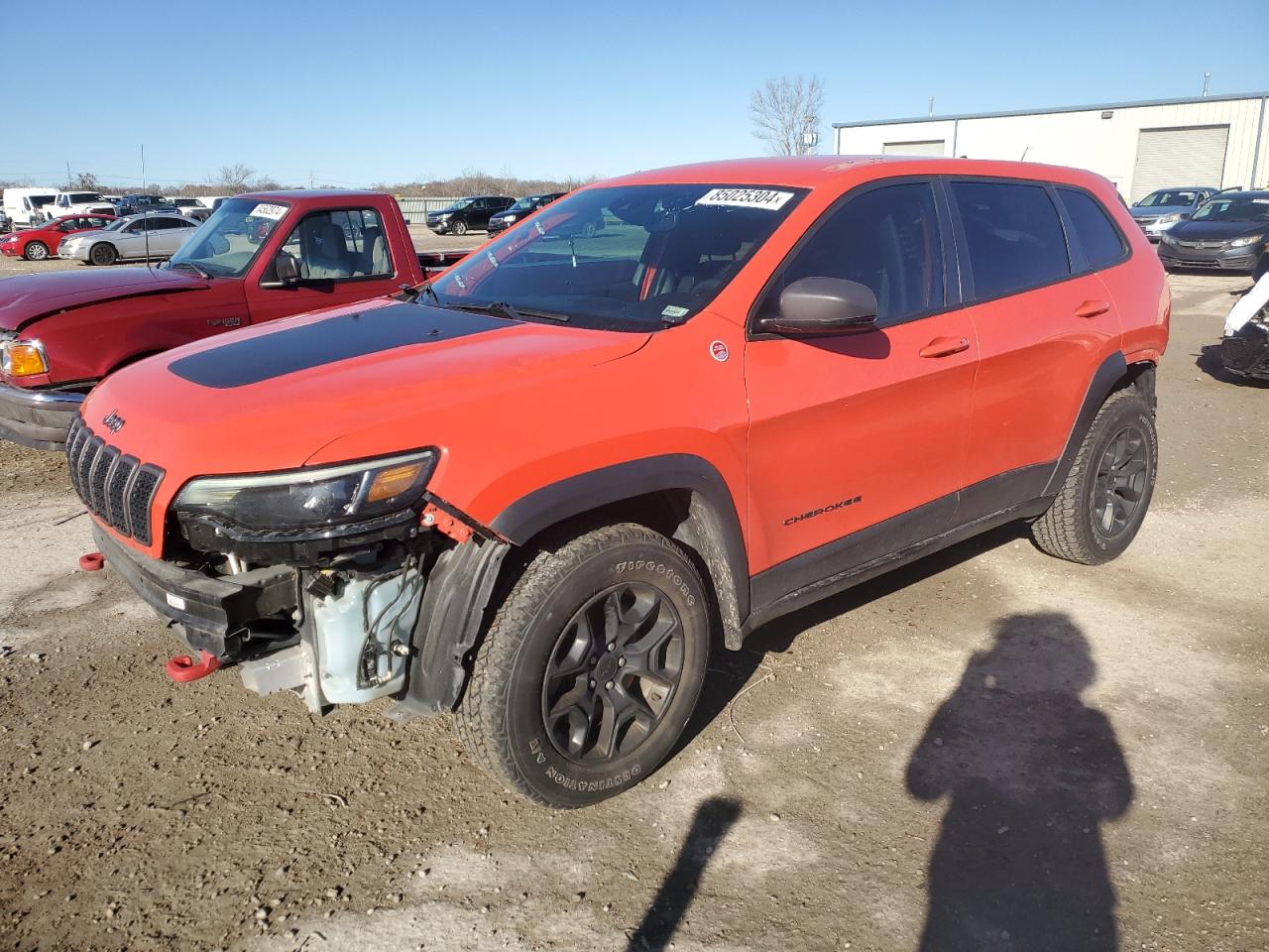 Lot #3287899270 2021 JEEP CHEROKEE TRAILHAWK