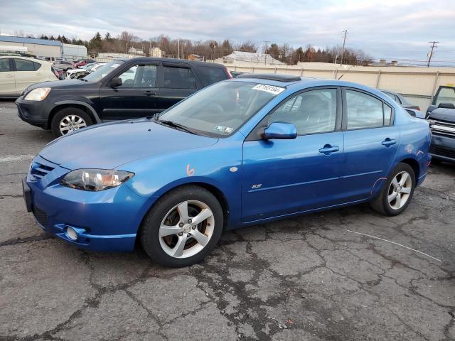 MAZDA 3 S 2005 blue  gas JM1BK123651283697 photo #1