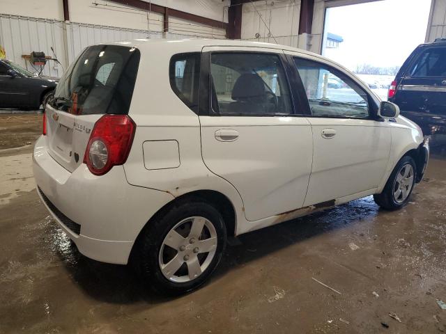 CHEVROLET AVEO LS 2011 white  gas KL1TD6DE8BB133758 photo #4