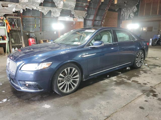 LINCOLN CONTINENTA 2017 blue sedan 4d gas 1LN6L9NP9H5610582 photo #1