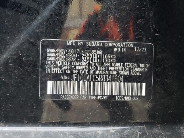 2024 SUBARU IMPREZA SP - JF1GUAFC5R8341604