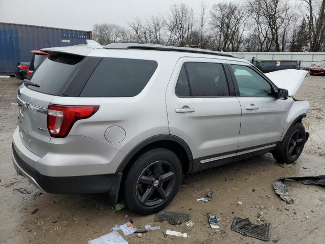 FORD EXPLORER X 2017 silver  gas 1FM5K8D87HGD99468 photo #4