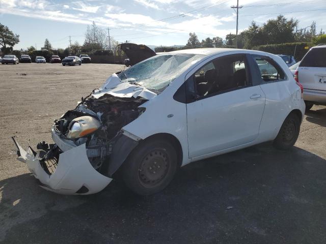 TOYOTA YARIS 2010 white  gas JTDJT4K36A5280960 photo #1