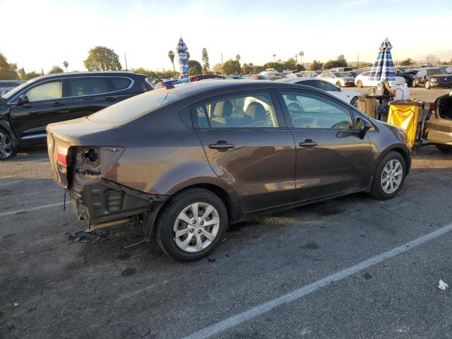 KIA RIO EX 2013 brown  gas KNADN4A34D6216940 photo #4