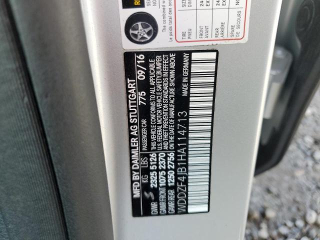 2017 MERCEDES-BENZ E 300 - WDDZF4JB1HA114713