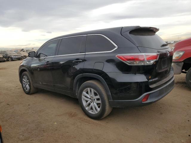 5TDZARFH5GS017521 Toyota Highlander Le 2016