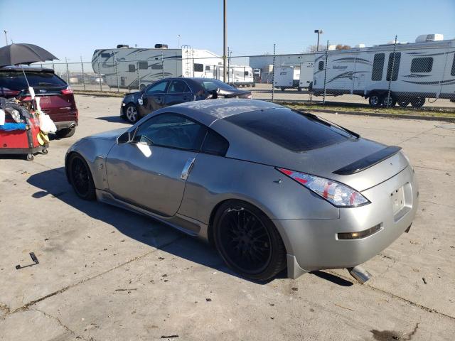 NISSAN 350Z COUPE 2003 silver  gas JN1AZ34E83T002425 photo #3