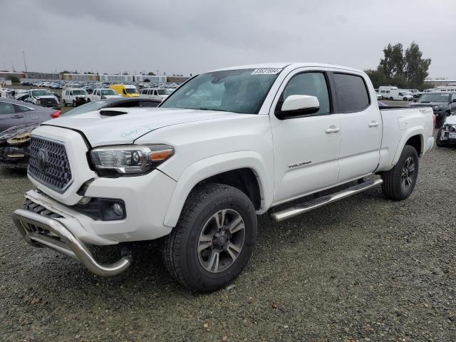 TOYOTA TACOMA DOU 2018 white  gas 3TMBZ5DN8JM015636 photo #1