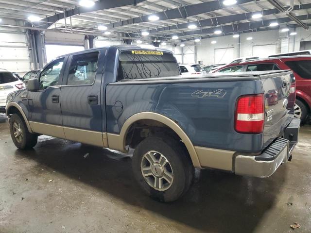 FORD F150 SUPER 2006 blue  flexible fuel 1FTPW14V46FB55228 photo #3