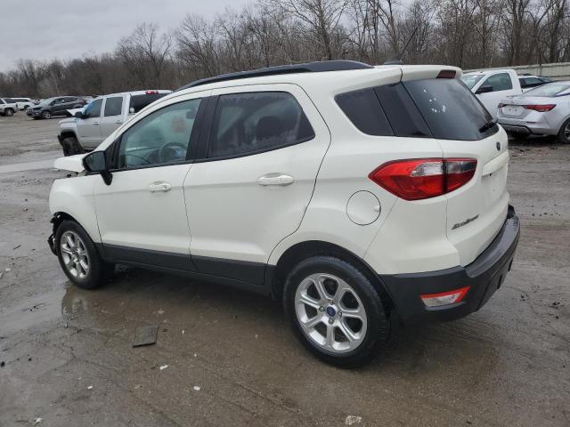 FORD ECOSPORT S 2019 white  gas MAJ3S2GE3KC283778 photo #3