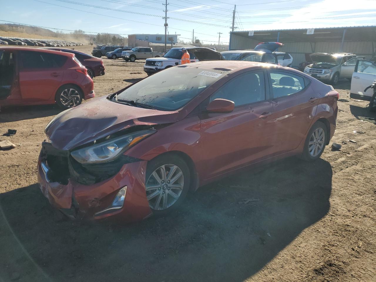 Lot #3023452281 2016 HYUNDAI ELANTRA SE