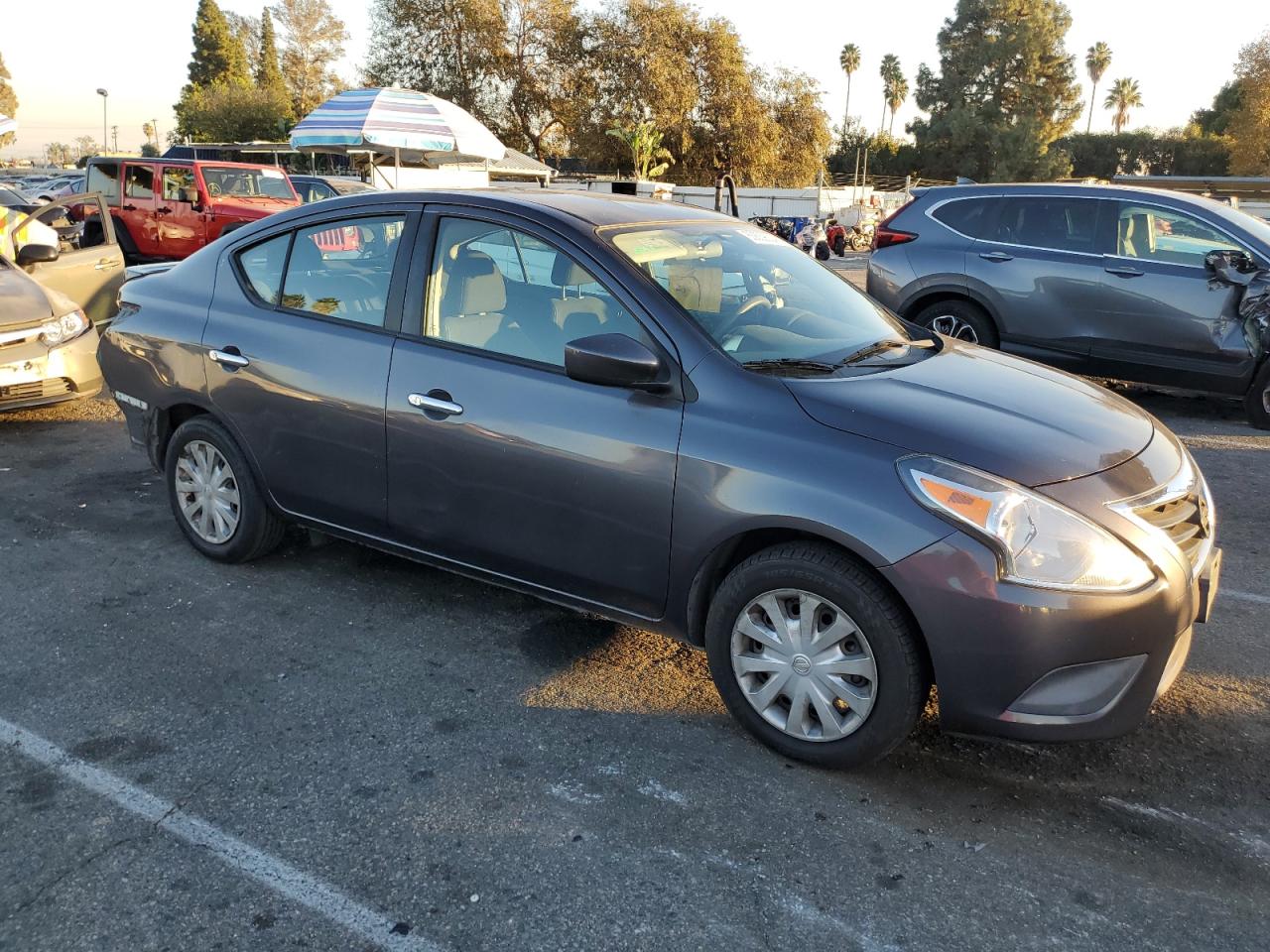 Lot #3051325672 2015 NISSAN VERSA S