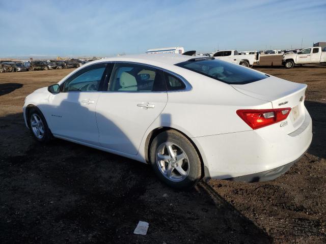 CHEVROLET MALIBU LS 2016 white sedan 4d gas 1G1ZB5ST1GF218311 photo #3