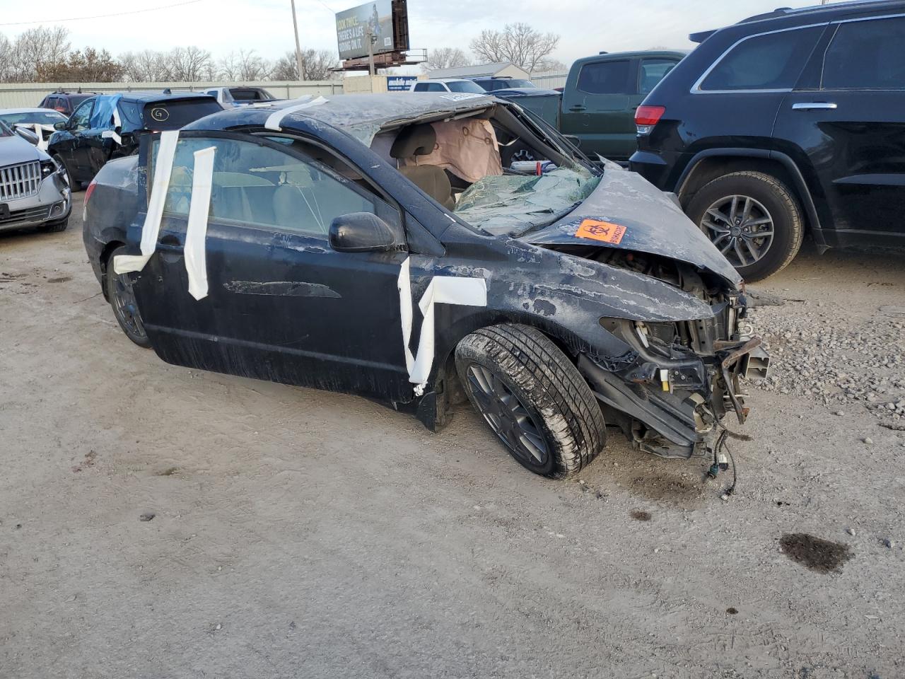 Lot #3025763313 2008 HONDA CIVIC LX