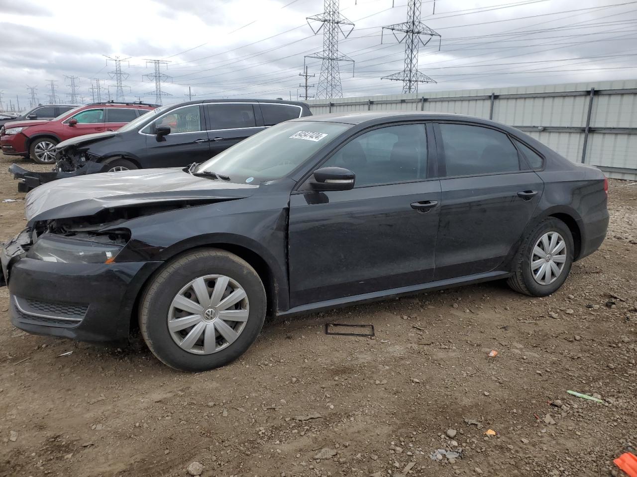 Lot #3031291763 2013 VOLKSWAGEN PASSAT S