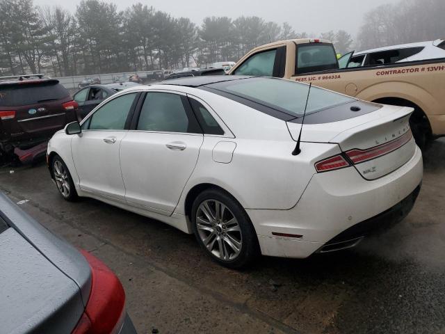 LINCOLN MKZ 2014 white  gas 3LN6L2J97ER801120 photo #3