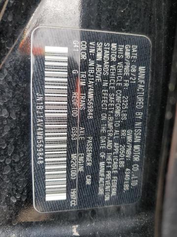 2021 NISSAN ROGUE SPOR - JN1BJ1AV4MW569848