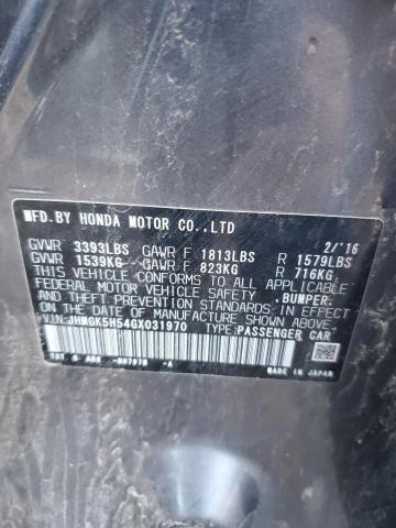 2016 HONDA FIT LX - JHMGK5H54GX031970