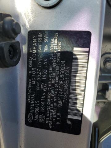 2015 HYUNDAI ACCENT KMHCT4AE3FU860204