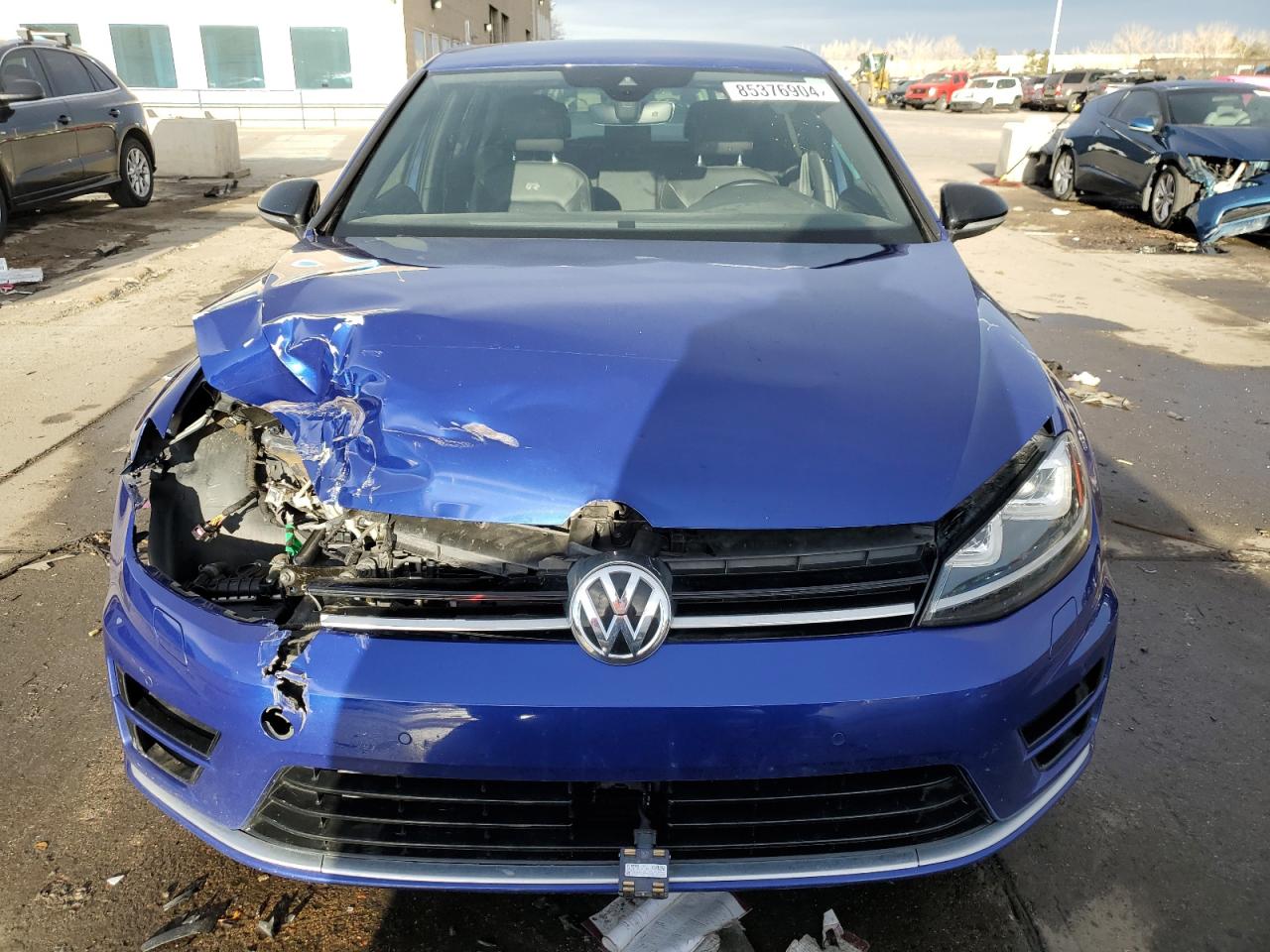 Lot #3034411061 2017 VOLKSWAGEN GOLF R